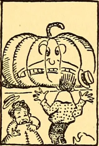 An illustration from Bird Center cartoons, a chronicle of social happenings at Bird Center, Illinois; pictures and text, 1904, leaf 70