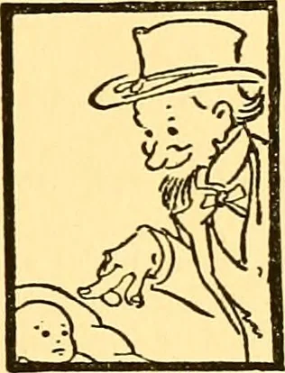 An illustration from Bird Center cartoons, a chronicle of social happenings at Bird Center, Illinois; pictures and text, 1904, leaf 88