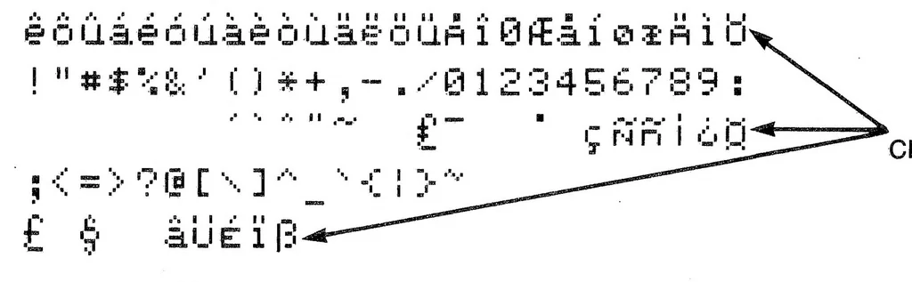 An illustration from hp :: terminal :: 262x :: 02627-90002 2627A Color Graphics Terminal Reference Manual Nov1982, 1919, leaf 84