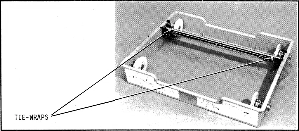 An illustration from versatec :: 5990-01 C2700 Series Thermal Transfer Color Plotter Operator Guide Oct1986, 1919, leaf 31