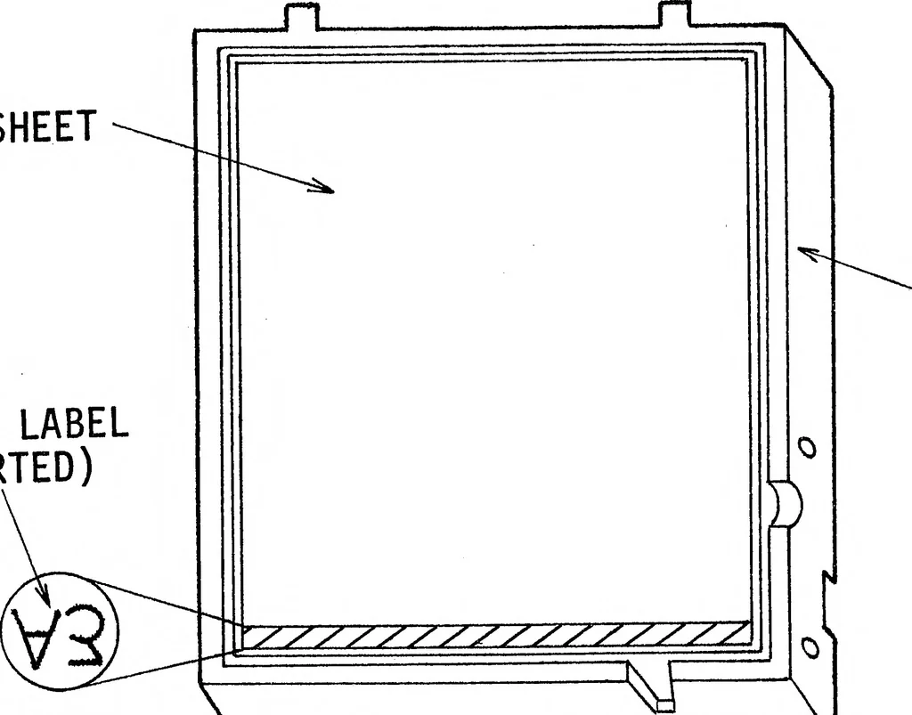 An illustration from versatec :: 5990-01 C2700 Series Thermal Transfer Color Plotter Operator Guide Oct1986, 1919, leaf 51