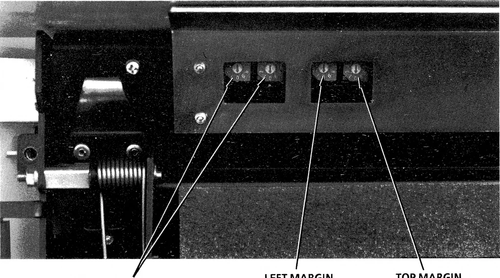 An illustration from versatec :: 5990-01 C2700 Series Thermal Transfer Color Plotter Operator Guide Oct1986, 1919, leaf 57