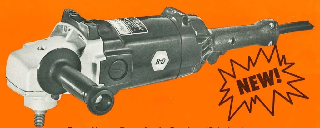An illustration from Black & Decker Angle Sanders 1976, 1976, leaf 1