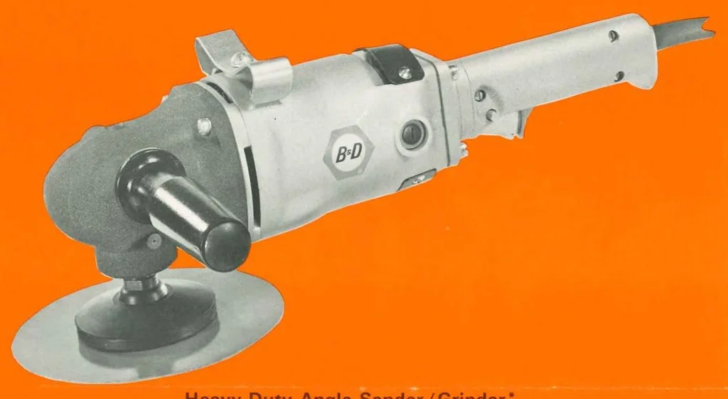 An illustration from Black & Decker Angle Sanders 1976, 1976, leaf 4
