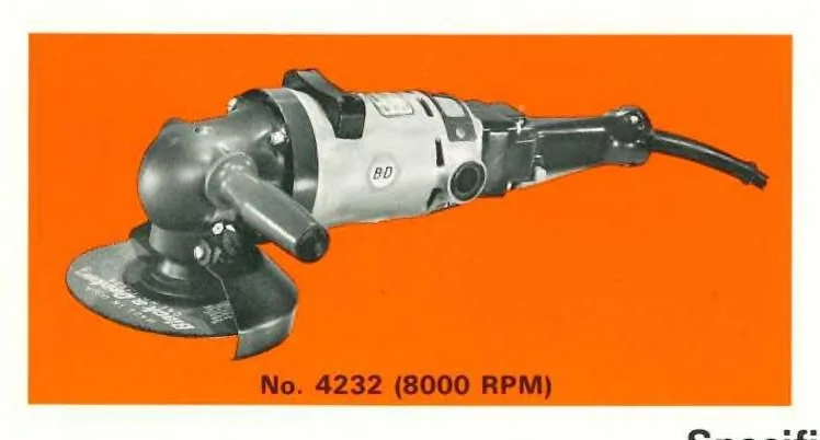 An illustration from Black & Decker Angle Sanders 1976, 1976, leaf 5