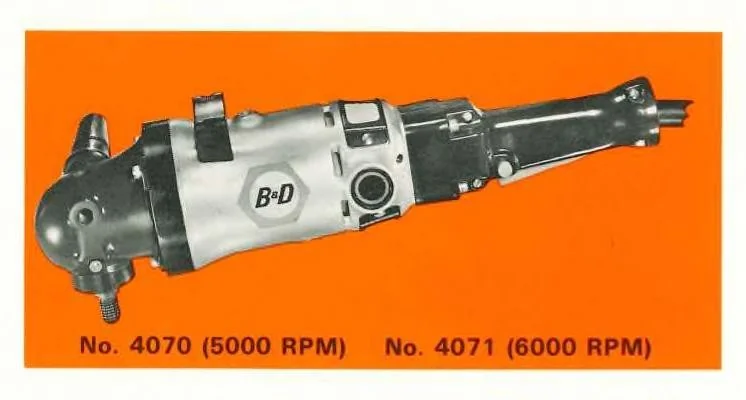 An illustration from Black & Decker Angle Sanders 1976, 1976, leaf 5