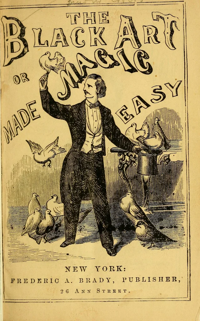 An illustration from The black art! or, Magic made easy, 1869, leaf 9