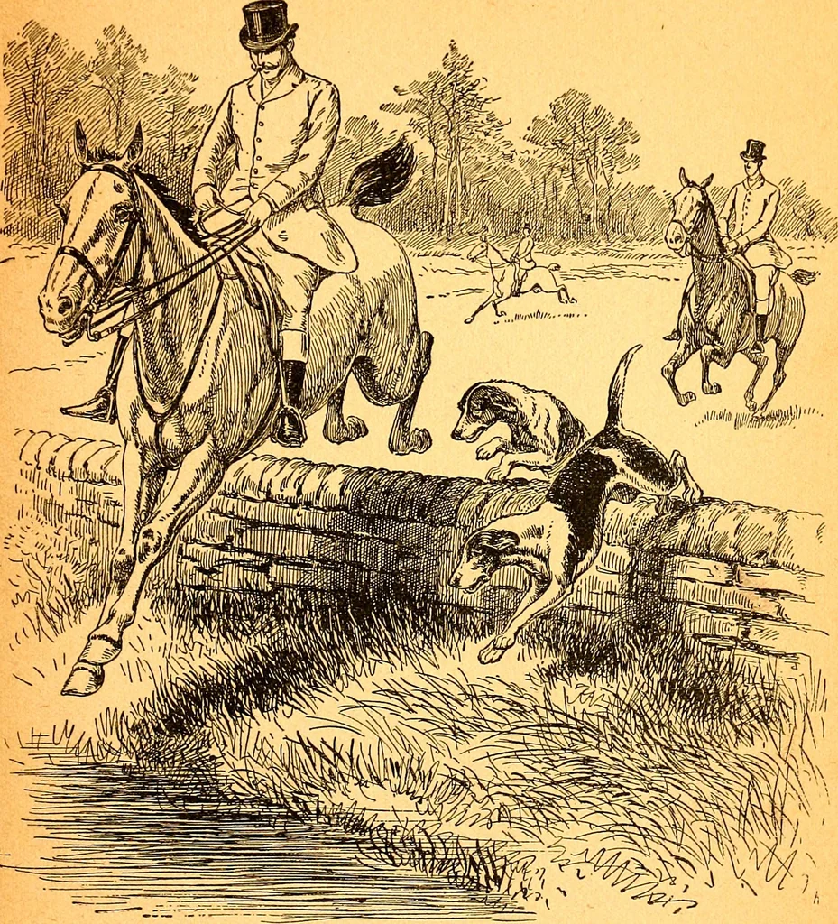 An illustration from Black Beauty : the autobiography of a horse, 1870, leaf 10