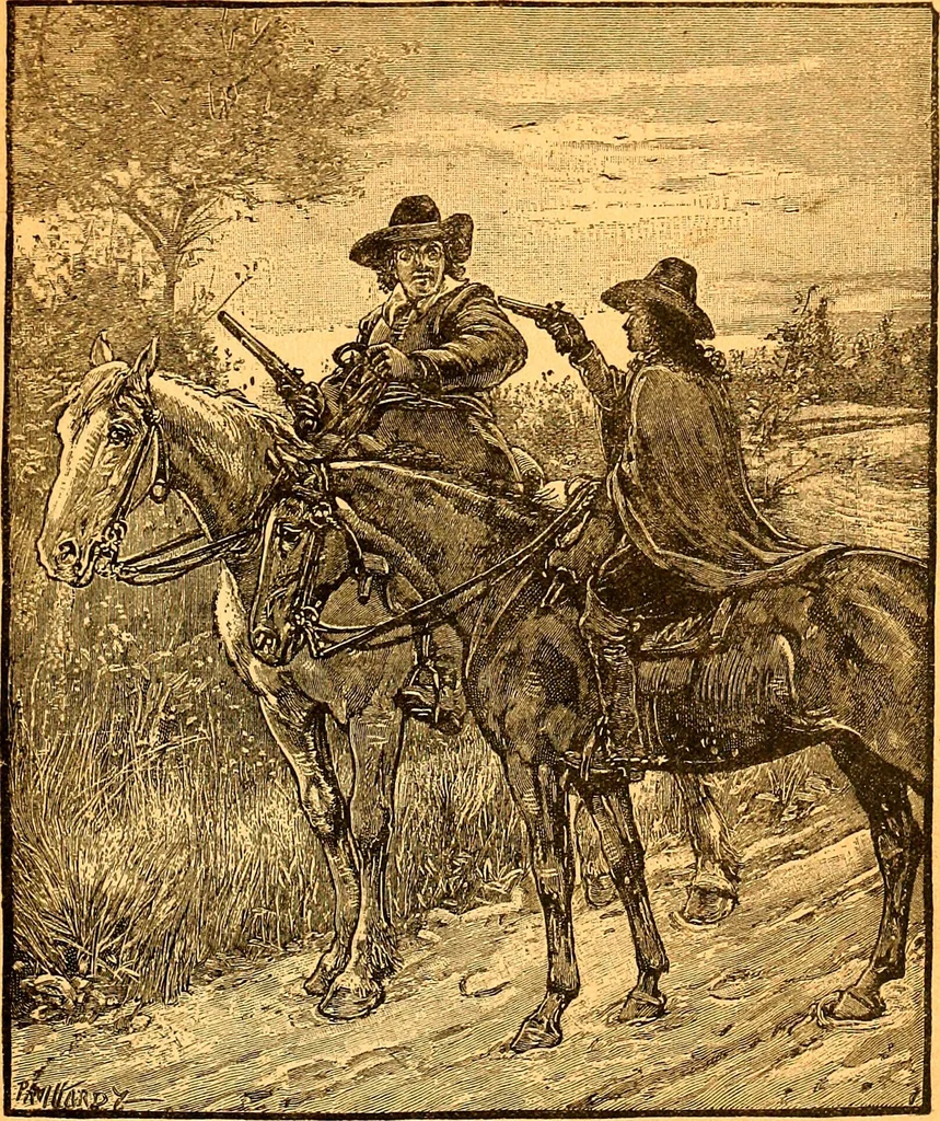 An illustration from Black Beauty : the autobiography of a horse, 1870, leaf 70