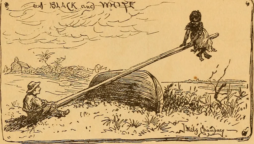 An illustration from Black and white exhibition of the Salmagundi Sketch Club : held at the galleries of the National Academy of Design ..., open from Dec. 1st to 21st, inclusive, 1881, leaf 14