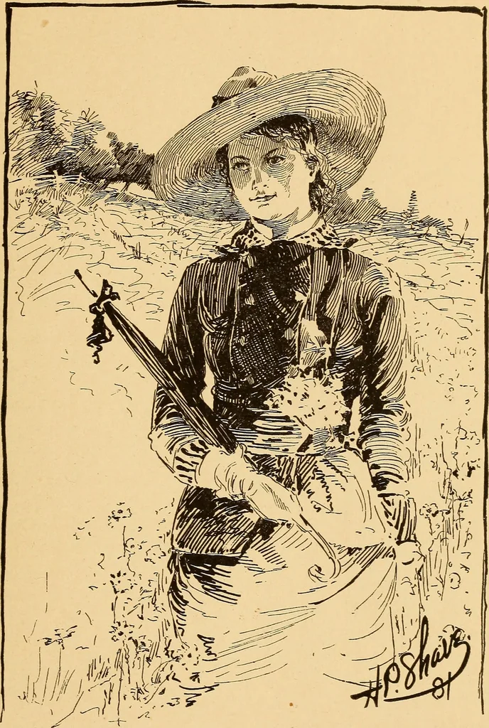 An illustration from Black and white exhibition of the Salmagundi Sketch Club : held at the galleries of the National Academy of Design ..., open from Dec. 1st to 21st, inclusive, 1881, leaf 20