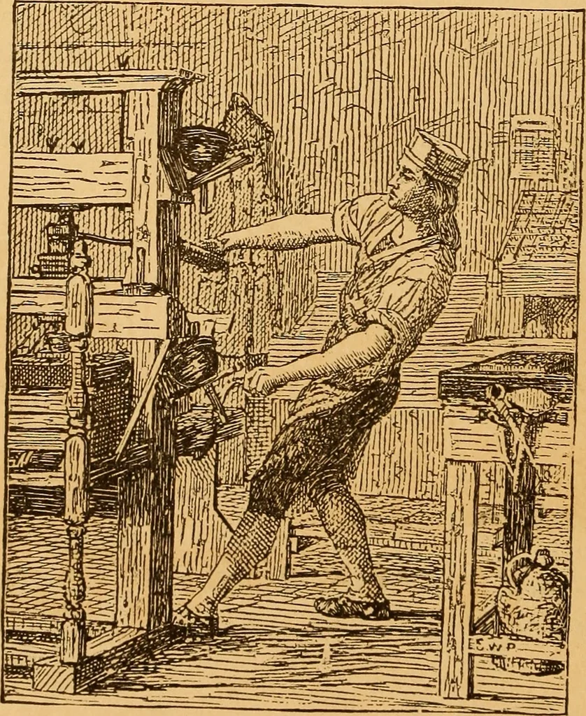 An illustration from Black and white exhibition of the Salmagundi Sketch Club : held at the galleries of the National Academy of Design ..., open from Dec. 1st to 21st, inclusive, 1881, leaf 23
