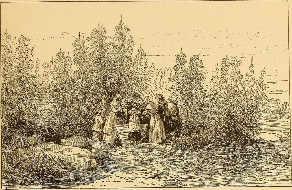 An illustration from Black and white exhibition of the Salmagundi Sketch Club : held at the galleries of the National Academy of Design ..., open from Dec. 1st to 21st, inclusive, 1881, leaf 48