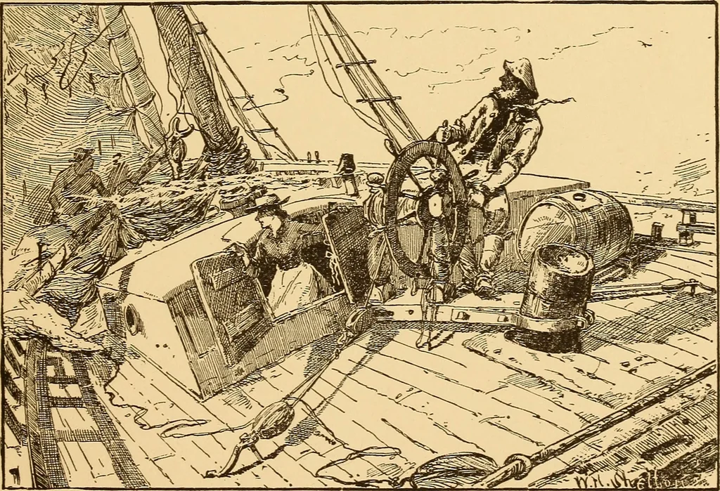 An illustration from Black and white exhibition of the Salmagundi Sketch Club : held at the galleries of the National Academy of Design ..., open from Dec. 1st to 21st, inclusive, 1881, leaf 48