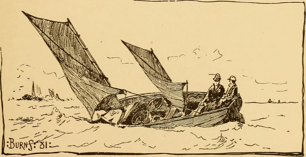 An illustration from Black and white exhibition of the Salmagundi Sketch Club : held at the galleries of the National Academy of Design ..., open from Dec. 1st to 21st, inclusive, 1881, leaf 56