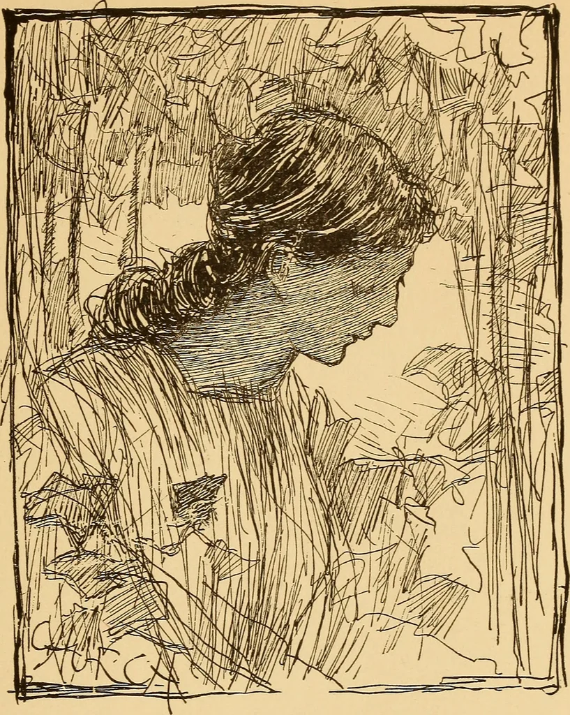 An illustration from Black and white exhibition of the Salmagundi Sketch Club : held at the galleries of the National Academy of Design ..., open from Dec. 1st to 21st, inclusive, 1881, leaf 72
