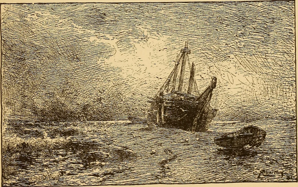 An illustration from Black and white exhibition of the Salmagundi Sketch Club : held at the galleries of the National Academy of Design ..., open from Dec. 1st to 21st, inclusive, 1881, leaf 72