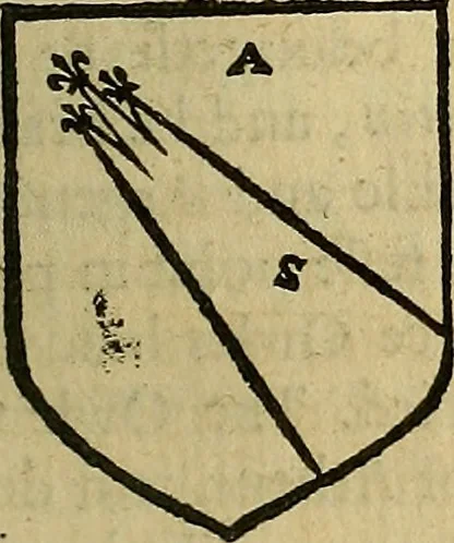 An illustration from The Blazon of Gentrie: : Deuided into two parts. The first named The Glorie of Generositie. The second, Lacyes Nobilitie. Comprehending discourses of Armes and of Gentry. Wherein is treated of the beginning, parts and degrees of Gentlenesse, vvith her lawes: Of the Bearing, and Blazon of Cote-armors: Of the Lawes of Armes, and of combats., 1586, leaf 204