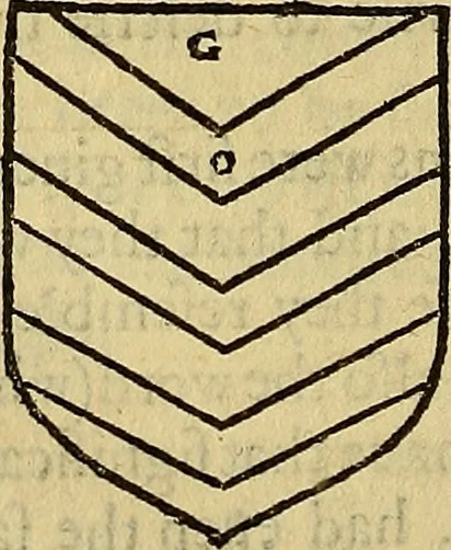 An illustration from The Blazon of Gentrie: : Deuided into two parts. The first named The Glorie of Generositie. The second, Lacyes Nobilitie. Comprehending discourses of Armes and of Gentry. Wherein is treated of the beginning, parts and degrees of Gentlenesse, vvith her lawes: Of the Bearing, and Blazon of Cote-armors: Of the Lawes of Armes, and of combats., 1586, leaf 207