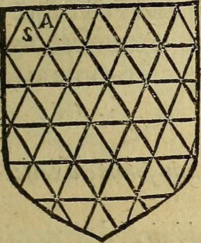 An illustration from The Blazon of Gentrie: : Deuided into two parts. The first named The Glorie of Generositie. The second, Lacyes Nobilitie. Comprehending discourses of Armes and of Gentry. Wherein is treated of the beginning, parts and degrees of Gentlenesse, vvith her lawes: Of the Bearing, and Blazon of Cote-armors: Of the Lawes of Armes, and of combats., 1586, leaf 218