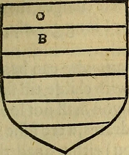 An illustration from The Blazon of Gentrie: : Deuided into two parts. The first named The Glorie of Generositie. The second, Lacyes Nobilitie. Comprehending discourses of Armes and of Gentry. Wherein is treated of the beginning, parts and degrees of Gentlenesse, vvith her lawes: Of the Bearing, and Blazon of Cote-armors: Of the Lawes of Armes, and of combats., 1586, leaf 230