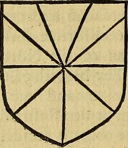 An illustration from The Blazon of Gentrie: : Deuided into two parts. The first named The Glorie of Generositie. The second, Lacyes Nobilitie. Comprehending discourses of Armes and of Gentry. Wherein is treated of the beginning, parts and degrees of Gentlenesse, vvith her lawes: Of the Bearing, and Blazon of Cote-armors: Of the Lawes of Armes, and of combats., 1586, leaf 231