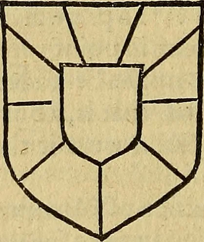 An illustration from The Blazon of Gentrie: : Deuided into two parts. The first named The Glorie of Generositie. The second, Lacyes Nobilitie. Comprehending discourses of Armes and of Gentry. Wherein is treated of the beginning, parts and degrees of Gentlenesse, vvith her lawes: Of the Bearing, and Blazon of Cote-armors: Of the Lawes of Armes, and of combats., 1586, leaf 231