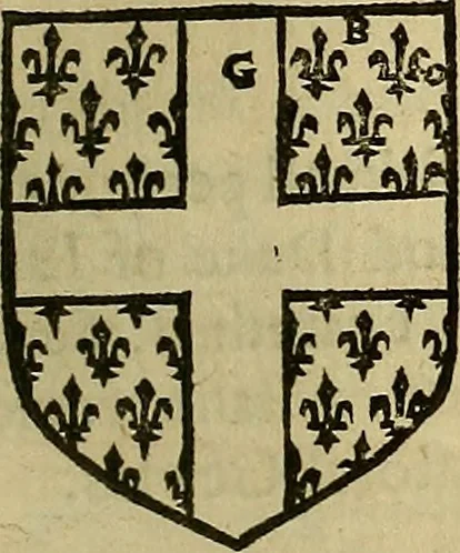 An illustration from The Blazon of Gentrie: : Deuided into two parts. The first named The Glorie of Generositie. The second, Lacyes Nobilitie. Comprehending discourses of Armes and of Gentry. Wherein is treated of the beginning, parts and degrees of Gentlenesse, vvith her lawes: Of the Bearing, and Blazon of Cote-armors: Of the Lawes of Armes, and of combats., 1586, leaf 238