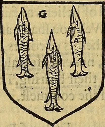 An illustration from The Blazon of Gentrie: : Deuided into two parts. The first named The Glorie of Generositie. The second, Lacyes Nobilitie. Comprehending discourses of Armes and of Gentry. Wherein is treated of the beginning, parts and degrees of Gentlenesse, vvith her lawes: Of the Bearing, and Blazon of Cote-armors: Of the Lawes of Armes, and of combats., 1586, leaf 257