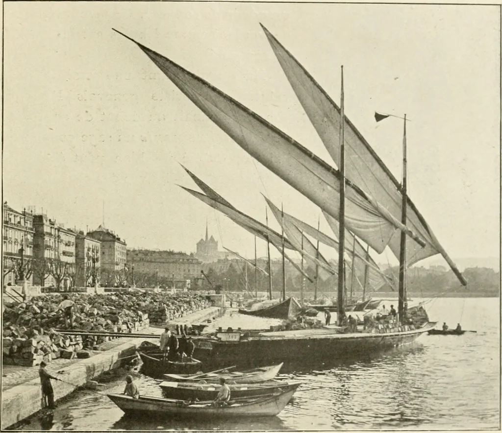 An illustration from Bâle, Berne et Genève, 1909, leaf 10