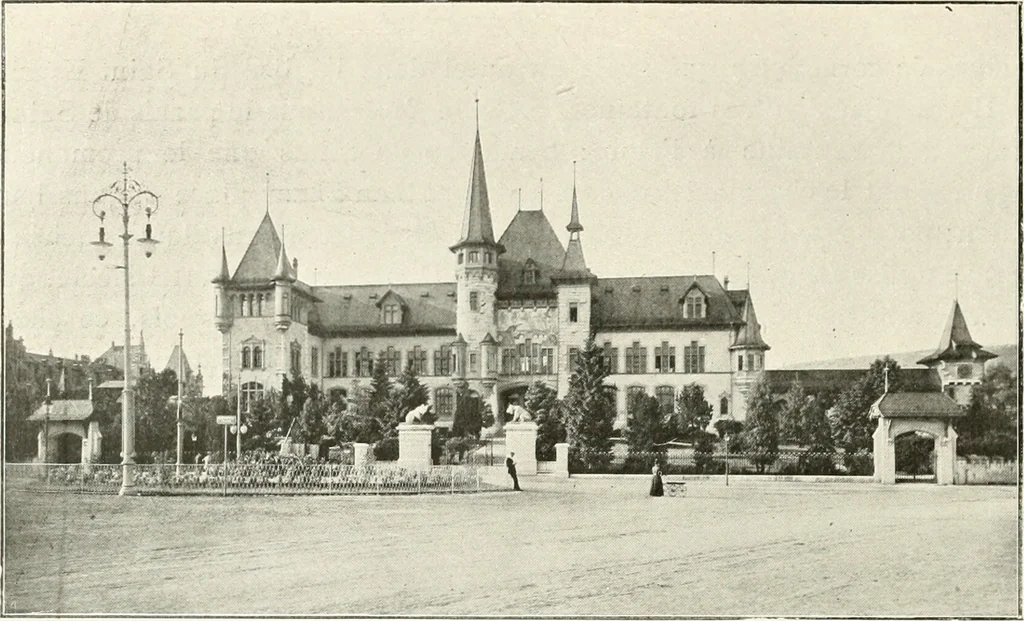 An illustration from Bâle, Berne et Genève, 1909, leaf 101