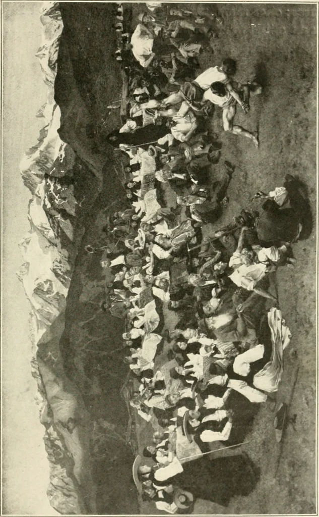 An illustration from Bâle, Berne et Genève, 1909, leaf 104