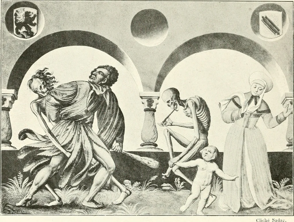An illustration from Bâle, Berne et Genève, 1909, leaf 105
