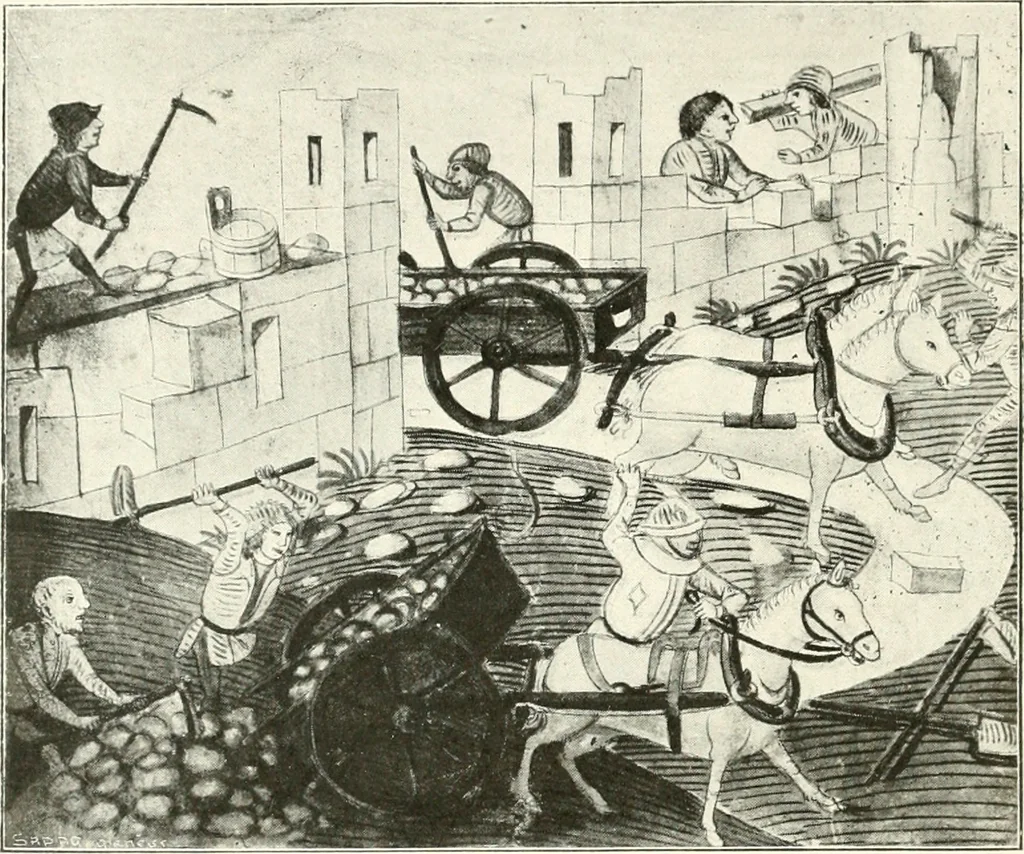 An illustration from Bâle, Berne et Genève, 1909, leaf 107