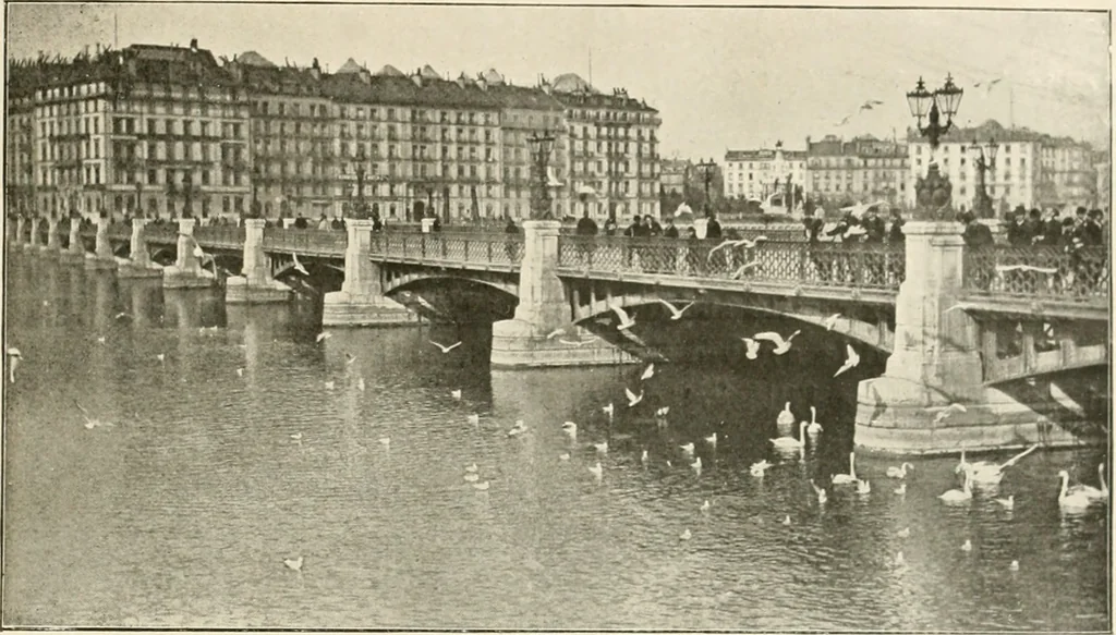 An illustration from Bâle, Berne et Genève, 1909, leaf 108