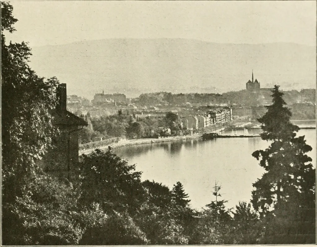 An illustration from Bâle, Berne et Genève, 1909, leaf 112