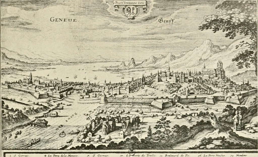 An illustration from Bâle, Berne et Genève, 1909, leaf 114
