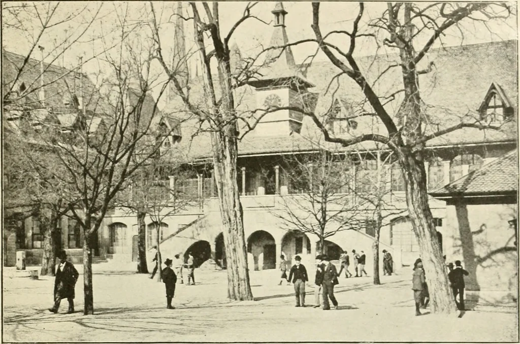 An illustration from Bâle, Berne et Genève, 1909, leaf 124