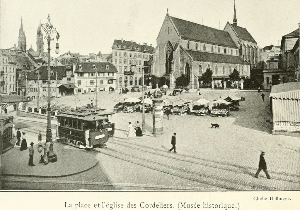 An illustration from Bâle, Berne et Genève, 1909, leaf 13