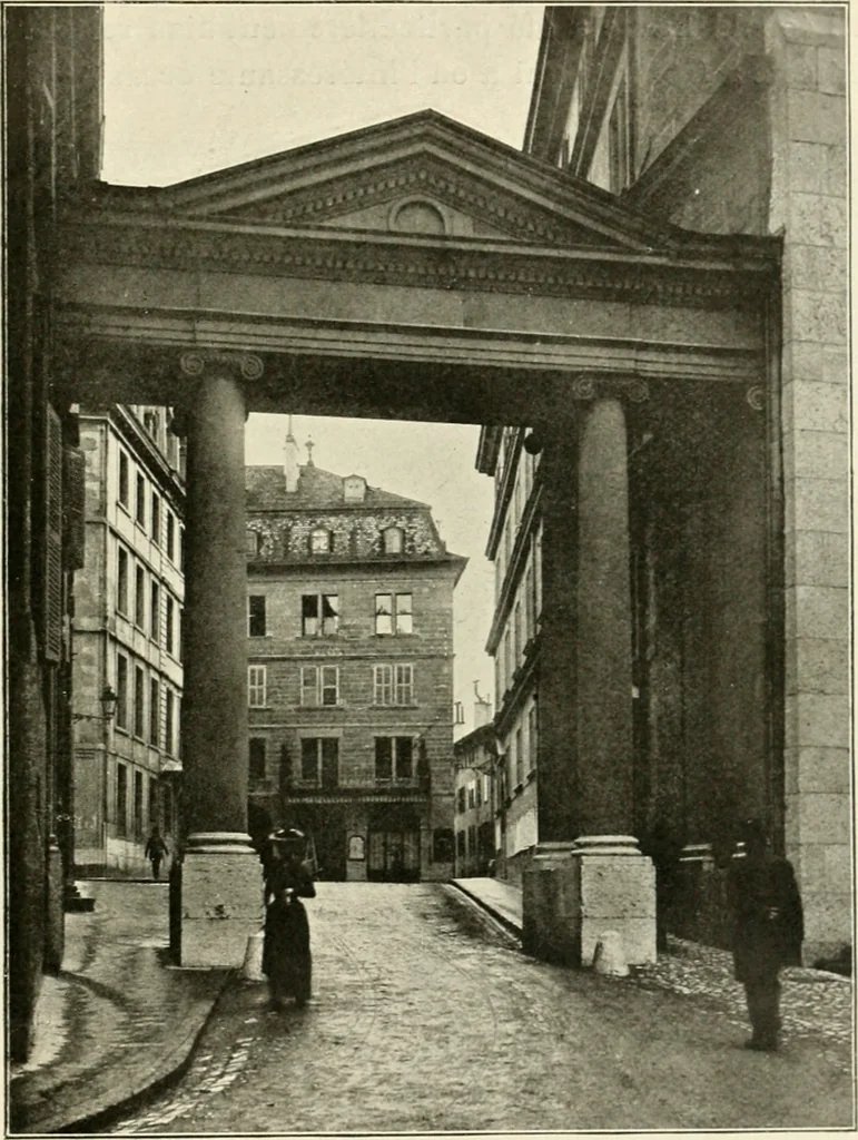 An illustration from Bâle, Berne et Genève, 1909, leaf 132