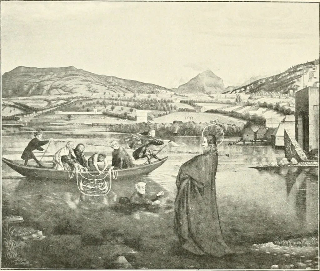 An illustration from Bâle, Berne et Genève, 1909, leaf 141