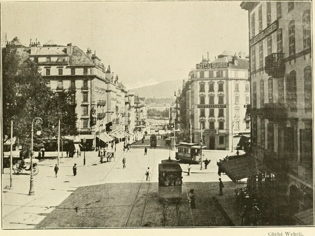 An illustration from Bâle, Berne et Genève, 1909, leaf 150