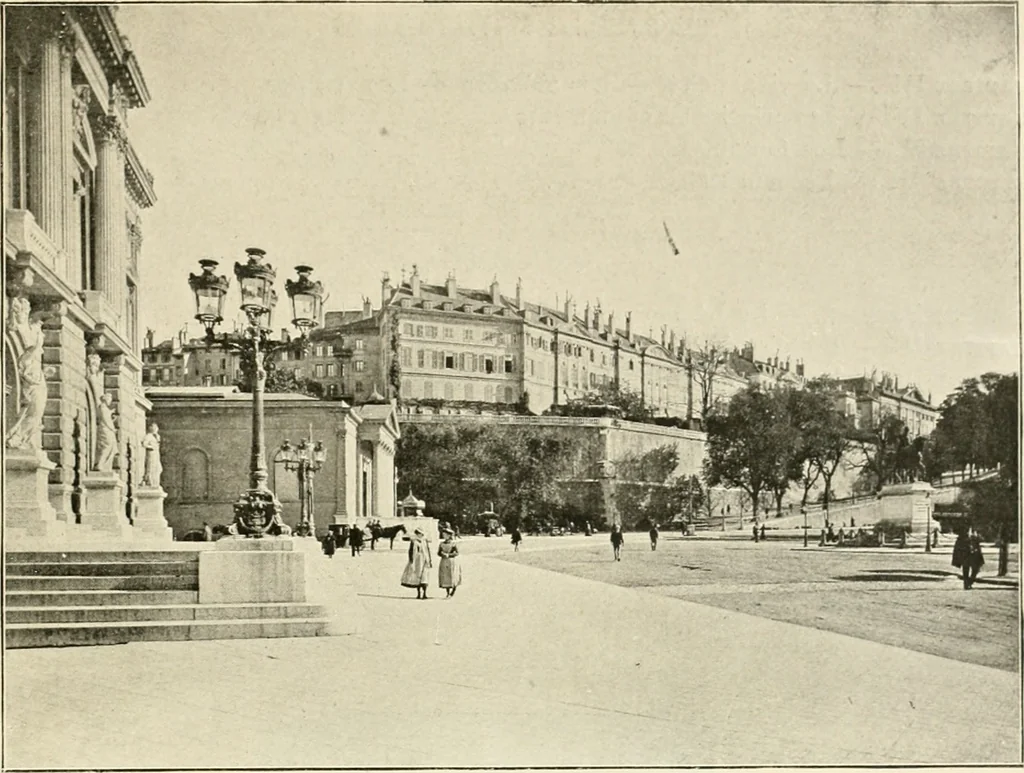 An illustration from Bâle, Berne et Genève, 1909, leaf 154
