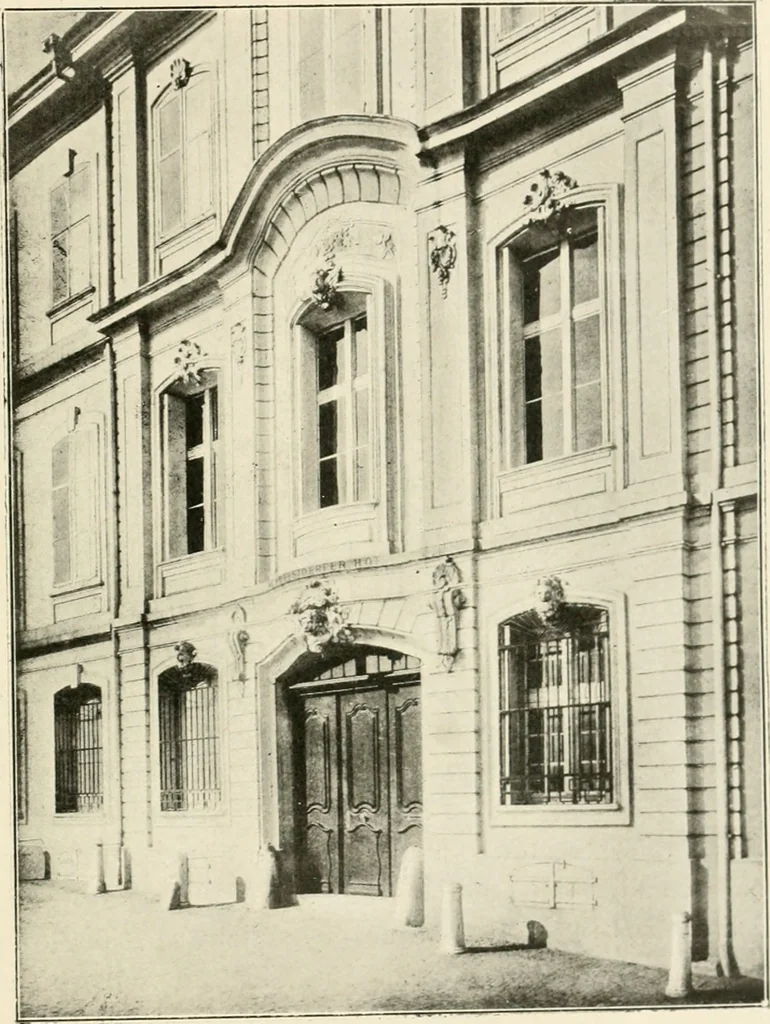 An illustration from Bâle, Berne et Genève, 1909, leaf 28
