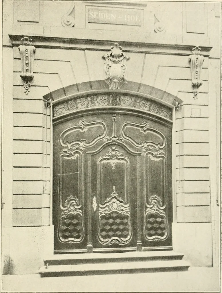 An illustration from Bâle, Berne et Genève, 1909, leaf 36