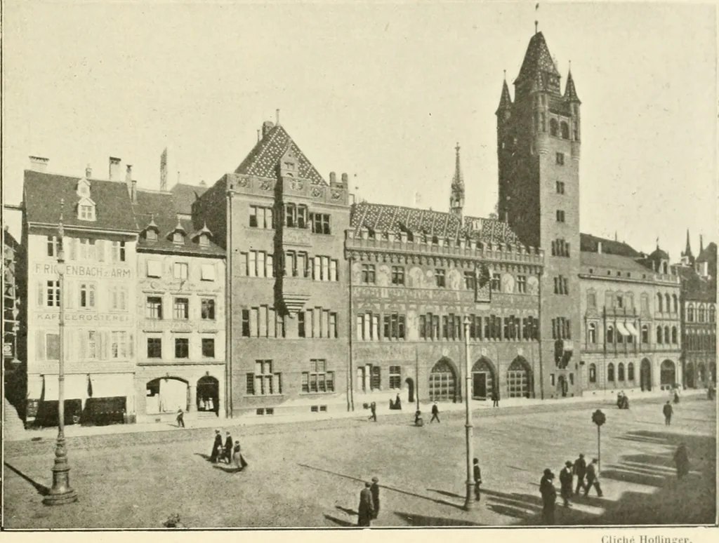 An illustration from Bâle, Berne et Genève, 1909, leaf 42