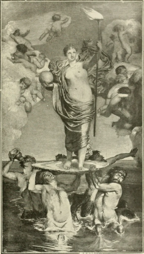 An illustration from Bâle, Berne et Genève, 1909, leaf 54