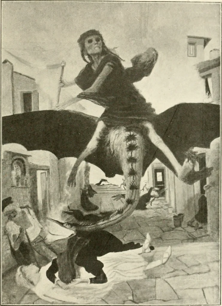 An illustration from Bâle, Berne et Genève, 1909, leaf 58