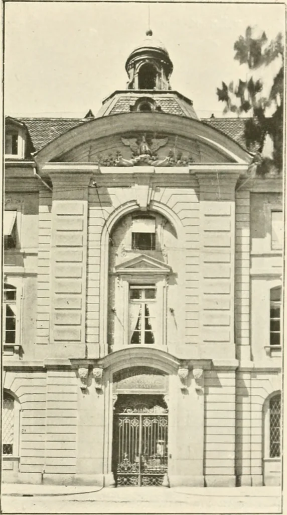An illustration from Bâle, Berne et Genève, 1909, leaf 80