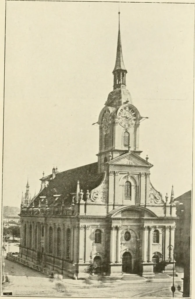 An illustration from Bâle, Berne et Genève, 1909, leaf 84